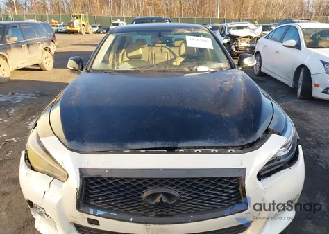 2015 Infiniti Q50 Premium from USA, damaged, VIN JN1BV7AP2FM343055